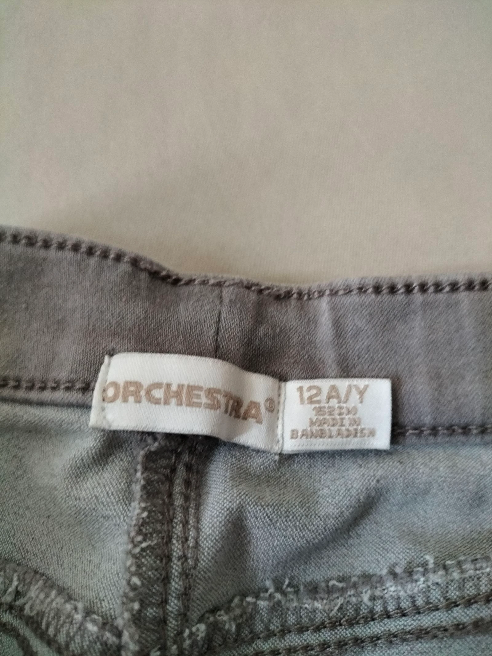 Gray Slim Jeans 12 years | Orchestra | New | Gray – photo 4